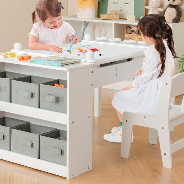 Set de mobilă pentru copii Costway HY10243WH  / unisex photo 4