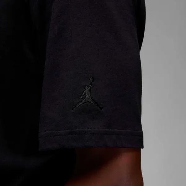 Футболка для мужчин Nike M Jordan Brand Sneaker Patch Ss Crew 100% хлопок/ Black photo 5