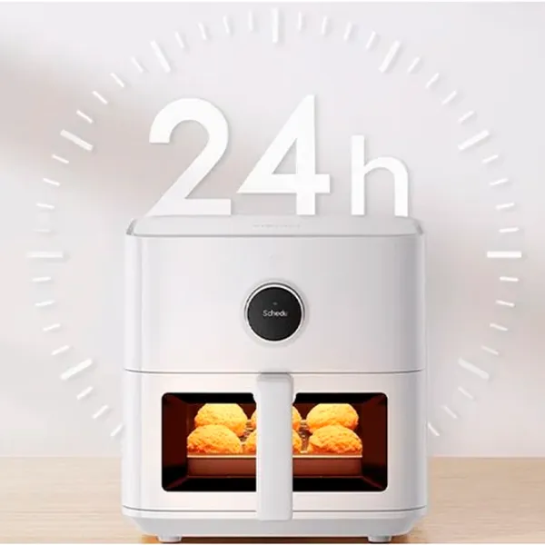 Мульти-печь фритюрница Xiaomi Mi Smart BHR8238EU 1600 Вт/ White photo 5