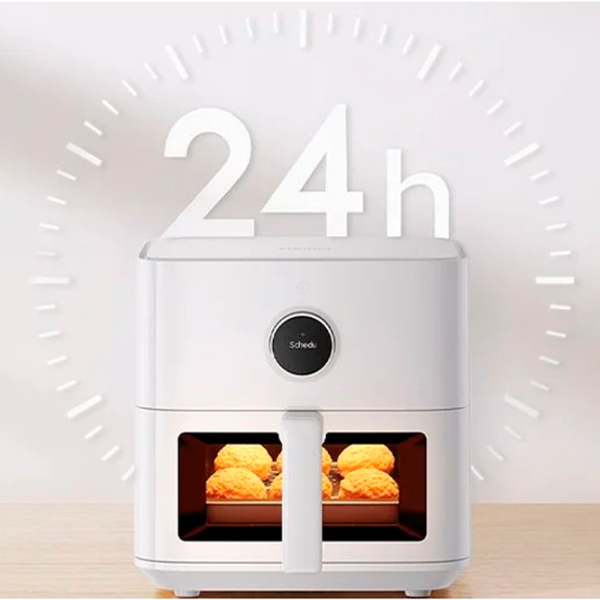 Мульти-печь фритюрница Xiaomi Mi Smart BHR8238EU 1600 Вт/ White photo 5