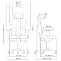 Fotoliu de birou Kulik System Victory ECO Piele/ Black photo 3