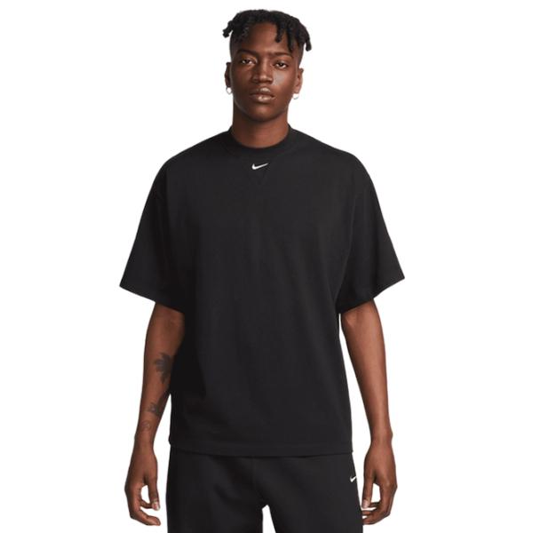 Tricou pentru bărbați Nike M Nk Solo Swsh Ss Hw Top 100% bumbac/ Black photo 1