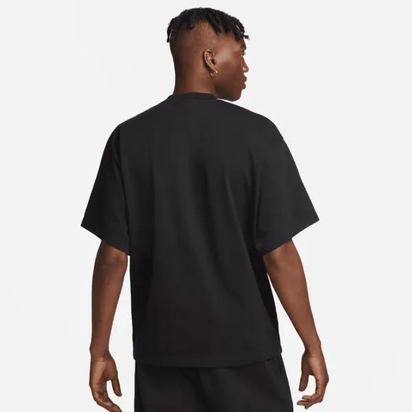 Tricou pentru bărbați Nike M Nk Solo Swsh Ss Hw Top 100% bumbac/ Black photo 3