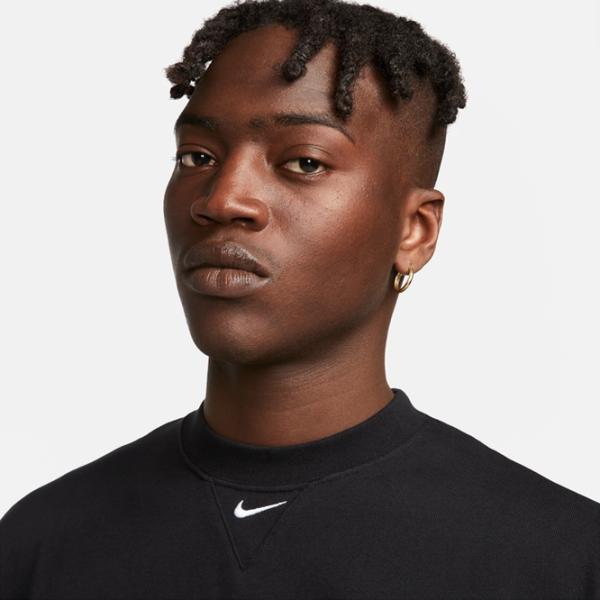 Tricou pentru bărbați Nike M Nk Solo Swsh Ss Hw Top 100% bumbac/ Black photo 2