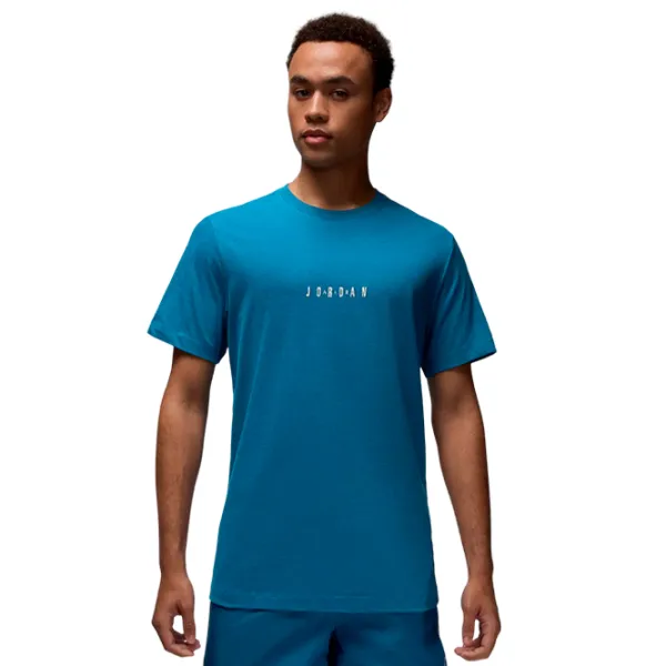 Tricou pentru bărbați Nike M Jordan Emb Jordan Air Crew 100% bumbac/ Blue photo 1