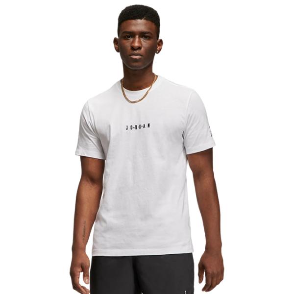 Tricou pentru bărbați Nike M Jordan Emb Jordan Air Crew 100% bumbac/ White photo 1