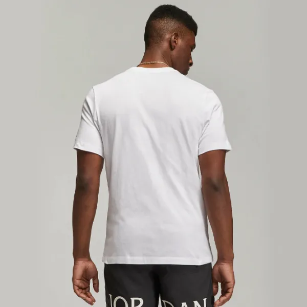 Tricou pentru bărbați Nike M Jordan Emb Jordan Air Crew 100% bumbac/ White photo 2
