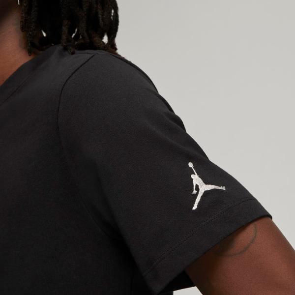 Футболка для мужчин Nike M Jordan Emb Jordan Air Crew 100% хлопок/ Black photo 5