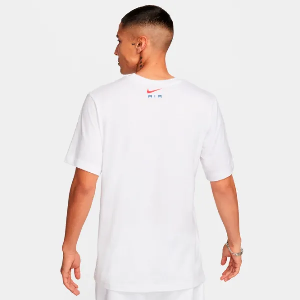 Tricou pentru bărbați Nike M Nsw Sw Air Graphic Tee 100% bumbac/ White photo 2