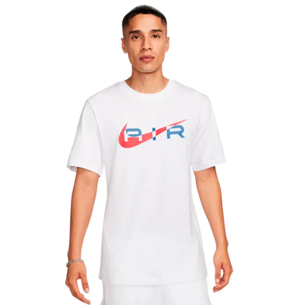 Tricou pentru bărbați Nike M Nsw Sw Air Graphic Tee 100% bumbac/ White photo 1