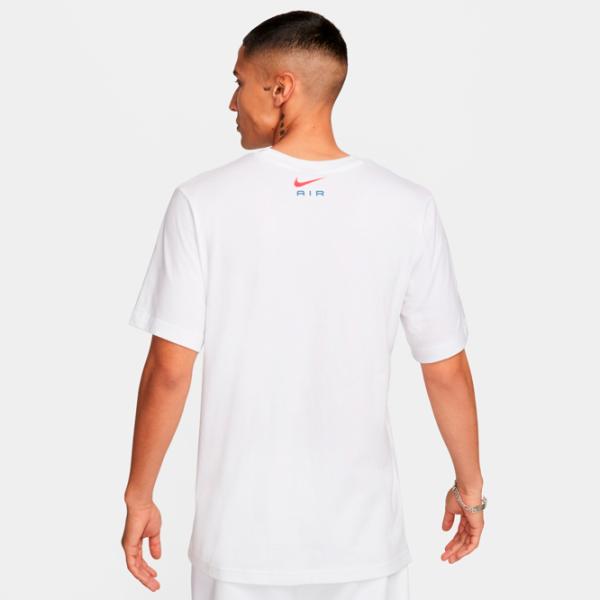 Tricou pentru bărbați Nike M Nsw Sw Air Graphic Tee 100% bumbac/ White photo 2
