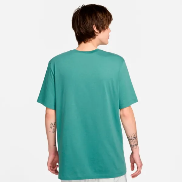 Tricou pentru bărbați Nike M Nsw Tee Icon Swoosh 100% bumbac/ Green photo 2