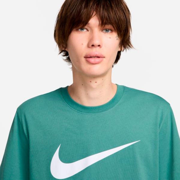 Футболка для мужчин Nike M Nsw Tee Icon Swoosh 100% хлопок/ Green photo 4