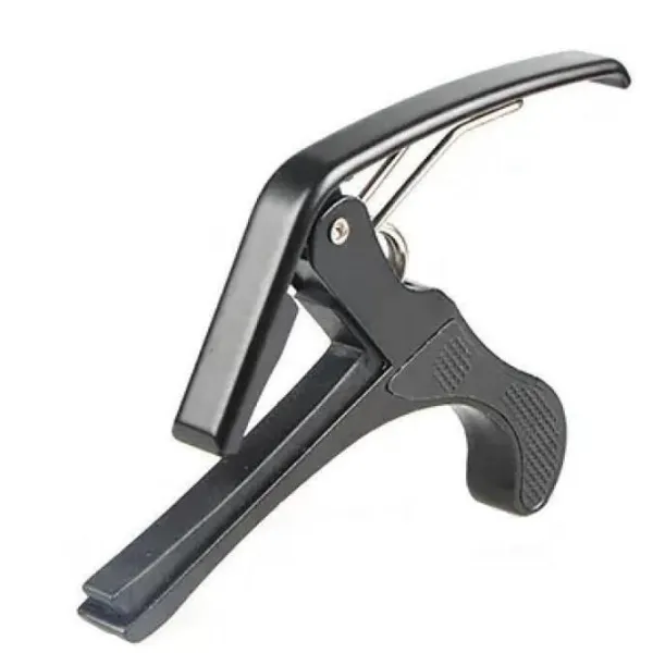 Capodastru pentru chitară Hebikuo BDJ-001 BK Black/ Cauciuc photo 1