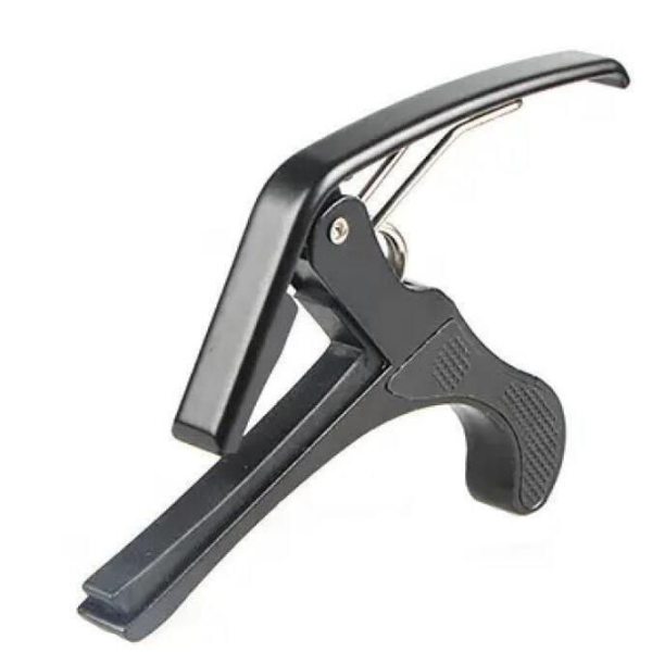 Capodastru pentru chitară Hebikuo BDJ-001 BK Black/ Cauciuc photo 1