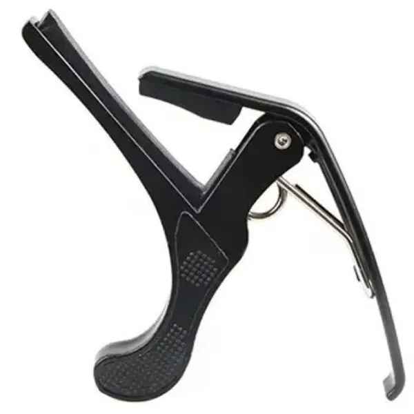 Capodastru pentru chitară Hebikuo BDJ-001 BK Black/ Cauciuc photo 2