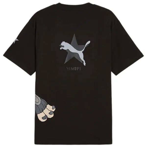 Tricou pentru bărbați Puma X Yamepi Graphic Tee 100% bumbac/ Black photo 3