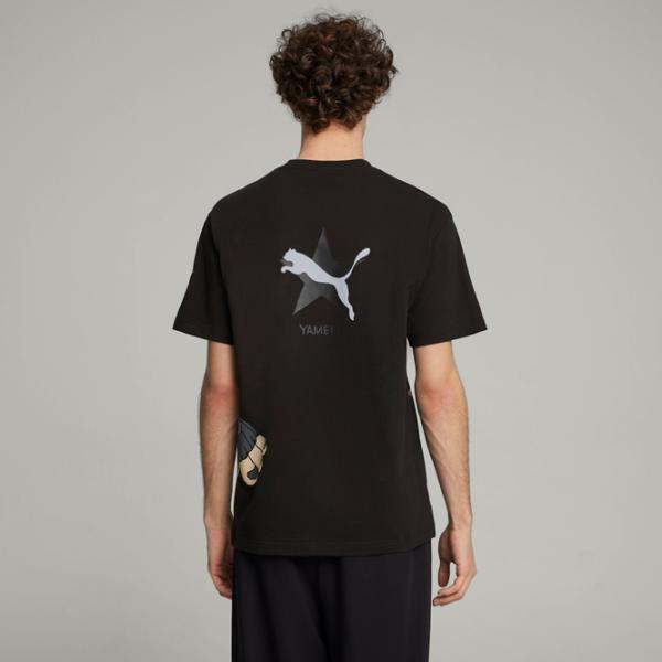 Tricou pentru bărbați Puma X Yamepi Graphic Tee 100% bumbac/ Black photo 4
