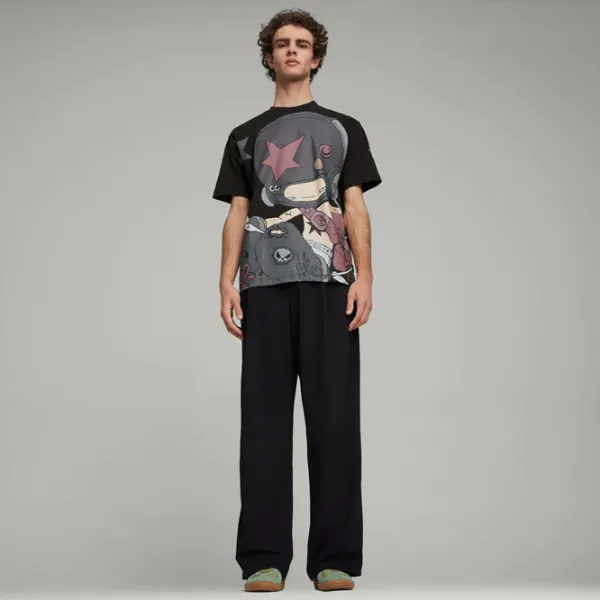 Tricou pentru bărbați Puma X Yamepi Graphic Tee 100% bumbac/ Black photo 5