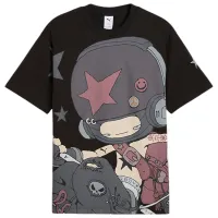 Tricou pentru bărbați Puma X Yamepi Graphic Tee 100% bumbac/ Black