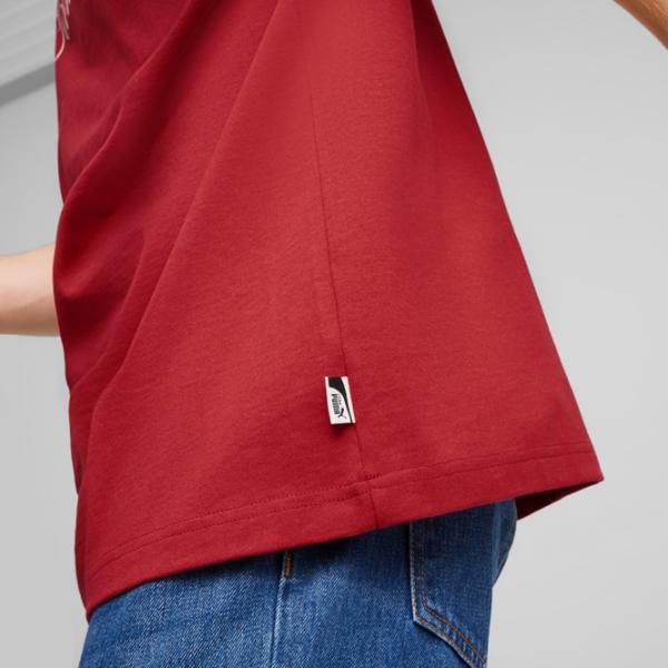 Tricou pentru bărbați Puma Basketball Nostalgia Graphic Tee Club 100% bumbac/ Red photo 7