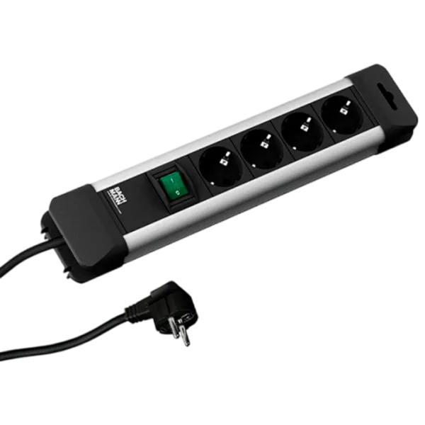 Prelungitor BACHMANN Connectus 2 m Black photo 1
