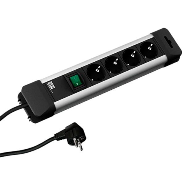 Prelungitor BACHMANN Connectus 2 m Black photo 1