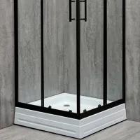 Cabină de duș Manopera Elegant EG407/ BL photo 2