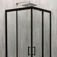 Cabină de duș Manopera Elegant EG407/ BL photo 3