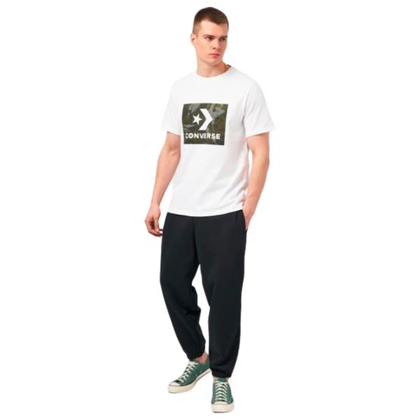 Tricou pentru bărbați Converse Star Chevron Brush Stroke Knock Out Camo Fill 100% bumbac/ White photo 2 Tricou pentru bărbați Converse Star Chevron Brush Stroke Knock Out Camo Fill 100% bumbac/ White photo 2