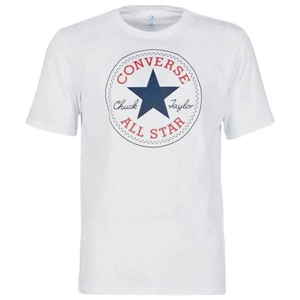 Tricou Unisex Converse Chuck Patch Tee 100% bumbac/ White photo 1 Tricou Unisex Converse Chuck Patch Tee 100% bumbac/ White photo 1