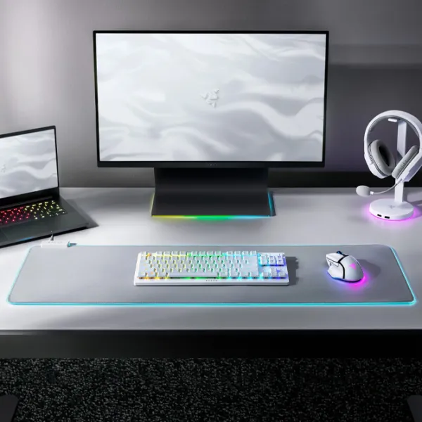 Tastatură Razer DeathStalker V2 Pro TKL Fără fir + Cu fir/ White photo 5