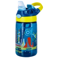 Sticluță cu pai Contigo Gizmo 420 ml 12 luni/ Silicon/ Blue photo 3