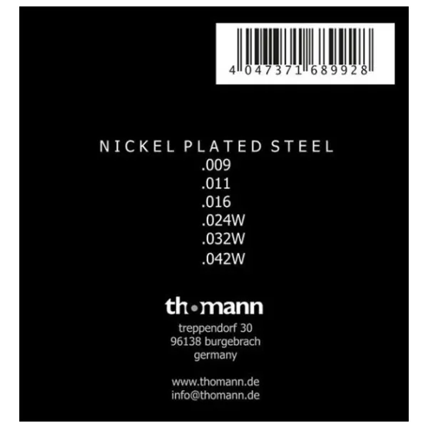 Coardă Harley Benton 281183 Silver/ Nichel photo 3