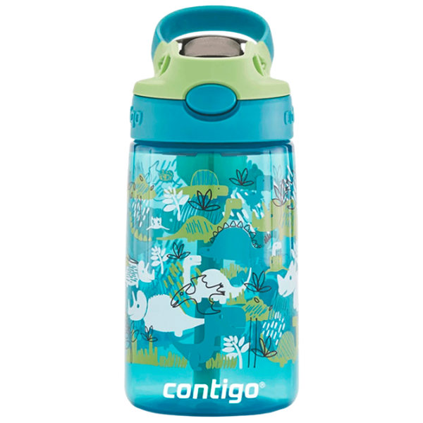 Sticluță cu pai Contigo Easy Clean 420 ml 12 luni/ Silicon/ Blue photo 1