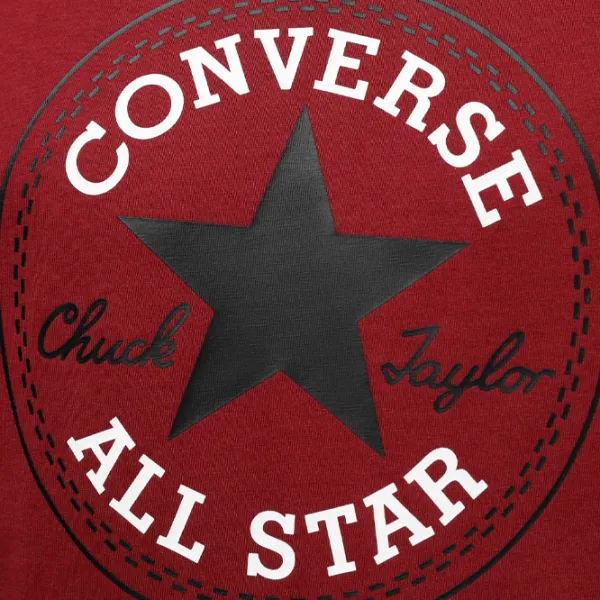 Футболка унисекс Converse Chuck Patch Tee 100% хлопок/ Красный photo 4