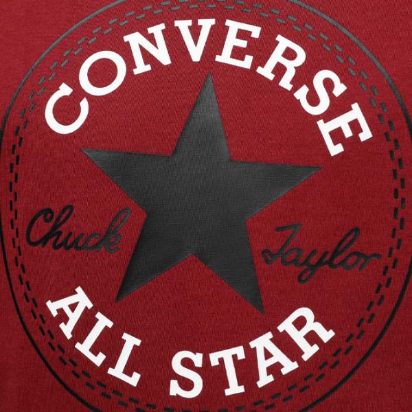 Футболка унисекс Converse Chuck Patch Tee 100% хлопок/ Красный photo 4