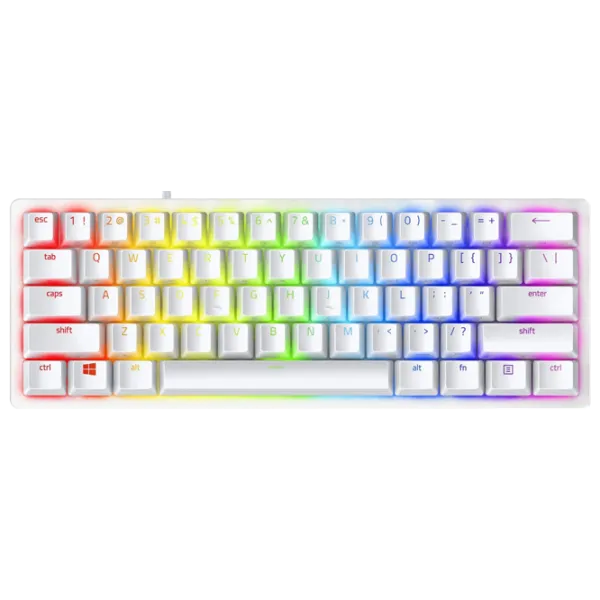 Клавиатура Razer Huntsman Mini Проводная/ White photo 1