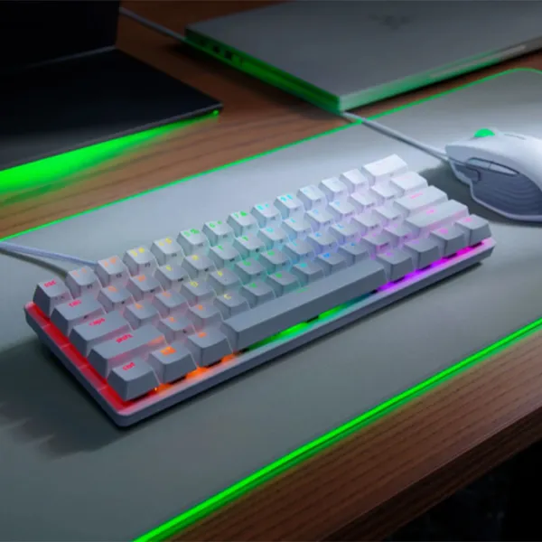 Клавиатура Razer Huntsman Mini Проводная/ White photo 3