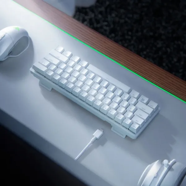 Клавиатура Razer Huntsman Mini Проводная/ White photo 4