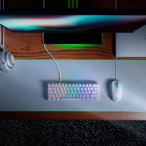 Клавиатура Razer Huntsman Mini Проводная/ White photo 5