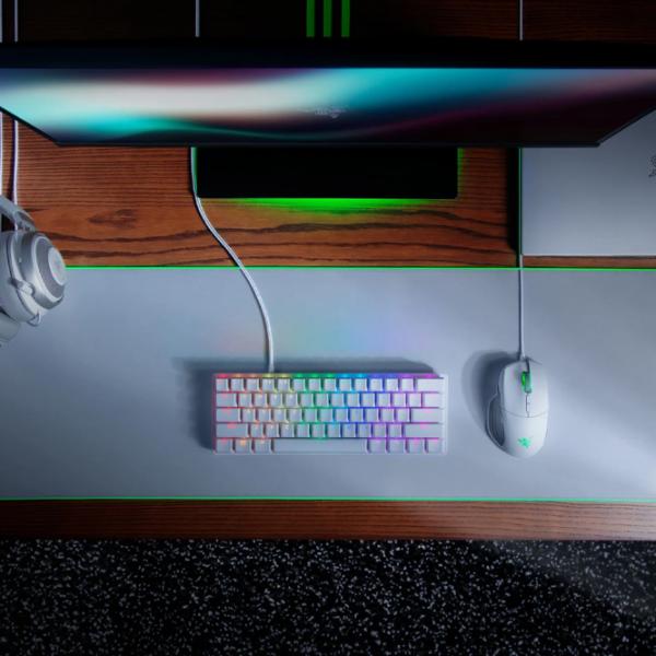 Клавиатура Razer Huntsman Mini Проводная/ White photo 5