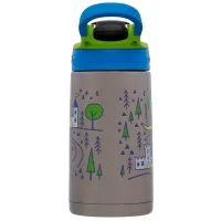 Sticluță cu pai Contigo Easy Clean SS 380 ml 12 luni/ Silicon/ Gray photo 2
