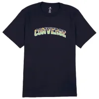Tricou pentru bărbați Converse Floral Infill Tee 100% bumbac/ Black