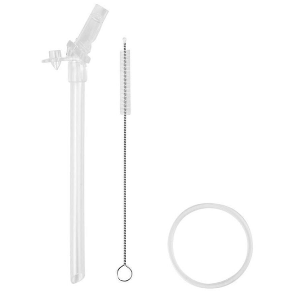 Set accesorii pentru cana cu pai Beaba B800928 Plastic/ White photo 1 Set accesorii pentru cana cu pai Beaba B800928 Plastic/ White photo 1