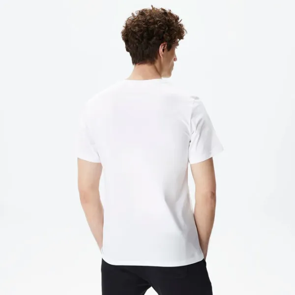 Футболка для мужчин Converse Chuck Patch Distort Tee 100% хлопок/ White photo 2 Футболка для мужчин Converse Chuck Patch Distort Tee 100% хлопок/ White photo 2