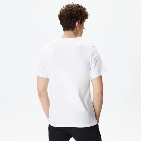 Футболка для мужчин Converse Chuck Patch Distort Tee 100% хлопок/ White photo 2 Футболка для мужчин Converse Chuck Patch Distort Tee 100% хлопок/ White photo 2