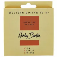 Coardă Harley Benton HQS WE 10-47 PB Silver/ Oțel