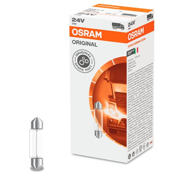 Автомобильная лампа Osram OS-6421 Накал/ C3W/ SV8.5-8/ 3 Вт photo 1 Автомобильная лампа Osram OS-6421 Накал/ C3W/ SV8.5-8/ 3 Вт photo 1