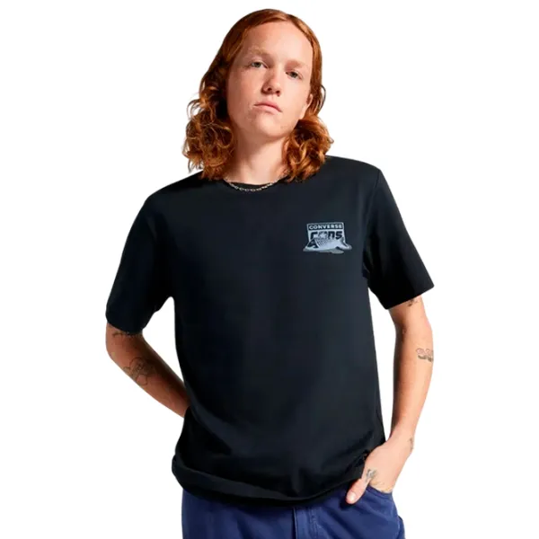 Tricou pentru bărbați Converse Cons Fishbowl Tee 100% bumbac/ Black photo 1 Tricou pentru bărbați Converse Cons Fishbowl Tee 100% bumbac/ Black photo 1